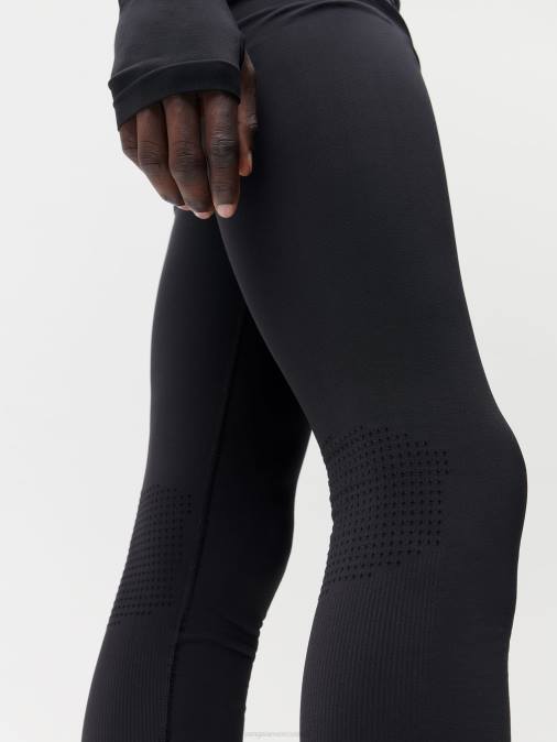hombres medias de movimiento Pangaia negro ropa TDTH528