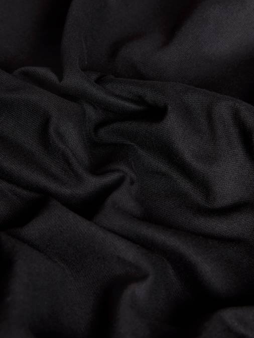 hombres pantalones loungewear de algodón orgánico con fibra c Pangaia negro ropa TDTH531