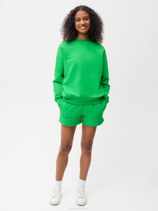 mujer 365 pantalones cortos Pangaia Jade verde ropa TDTH221