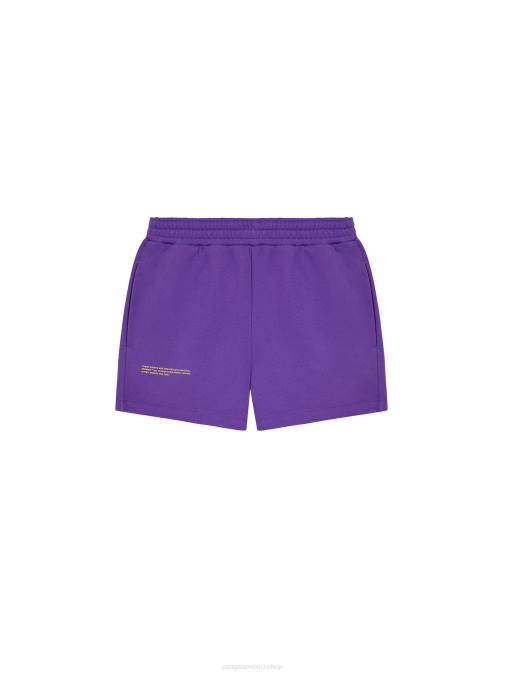 mujer 365 pantalones cortos Pangaia flor de la pasión púrpura ropa TDTH262