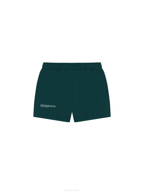 mujer 365 pantalones cortos Pangaia follaje verde ropa TDTH254