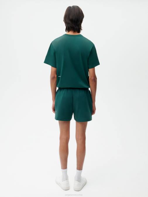 mujer 365 pantalones cortos Pangaia follaje verde ropa TDTH254