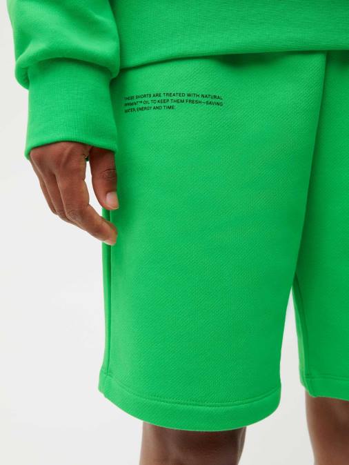mujer 365 pantalones cortos largos Pangaia Jade verde ropa TDTH258