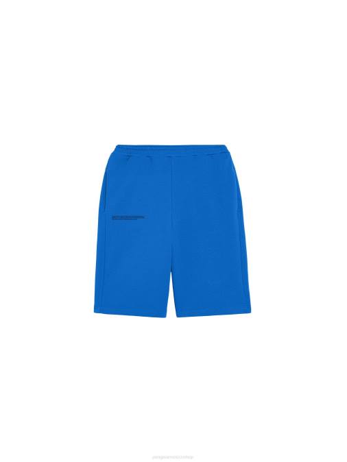 mujer 365 pantalones cortos largos Pangaia azul cobalto ropa TDTH224