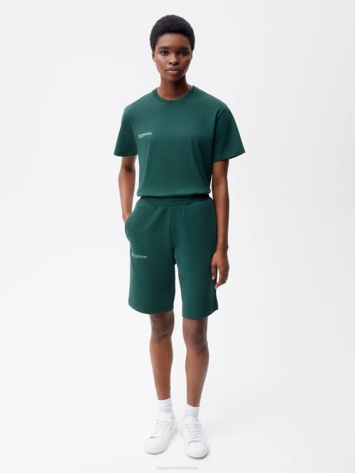 mujer 365 pantalones cortos largos Pangaia follaje verde ropa TDTH270