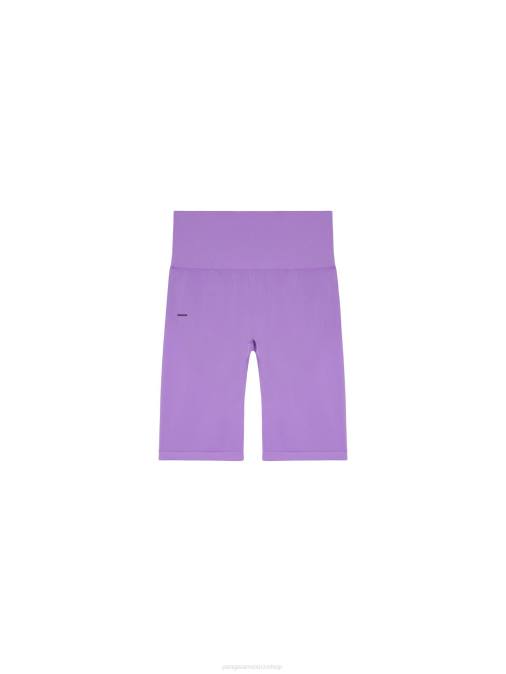 mujer movimiento x pantalones cortos Pangaia orquídea oscura ropa TDTH285