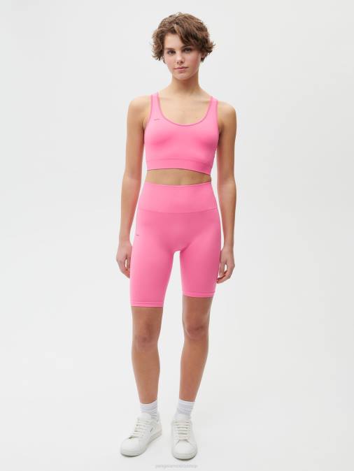mujer movimiento x pantalones cortos Pangaia rosa sandía ropa TDTH231