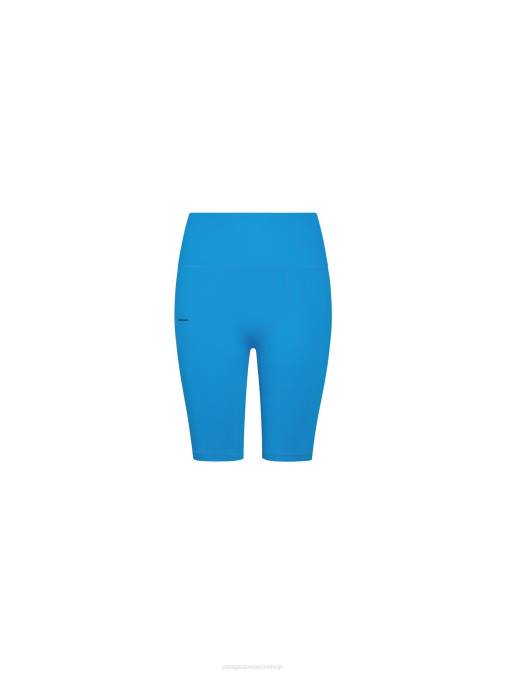 mujer pantalones cortos de movimiento Pangaia azul cerúleo ropa TDTH287