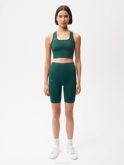 mujer pantalones cortos de movimiento Pangaia follaje verde ropa TDTH264