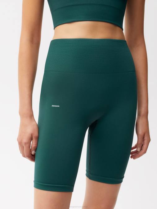 mujer pantalones cortos de movimiento Pangaia follaje verde ropa TDTH264