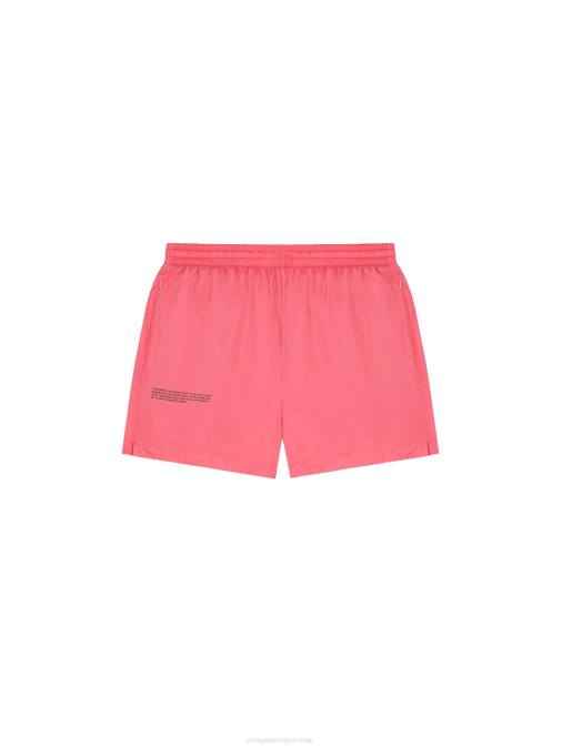 mujer pantalones cortos de nailon con degradación mejorada Pangaia loto rosa ropa TDTH276