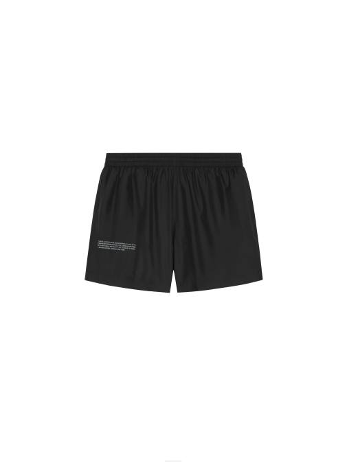 mujer pantalones cortos de nailon con degradación mejorada Pangaia negro ropa TDTH239