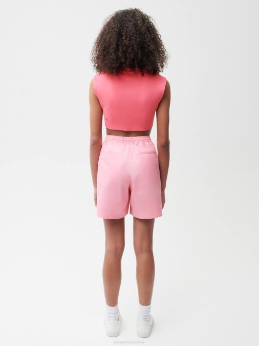 mujer pantalones cortos de piña Pangaia rosa sakura ropa TDTH267