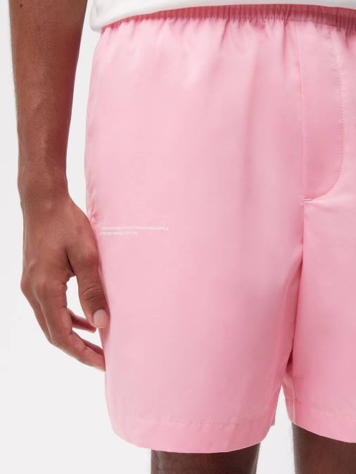 mujer pantalones cortos de piña Pangaia rosa sakura ropa TDTH267
