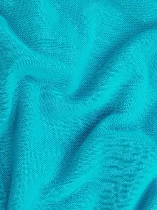 mujer pantalones cortos de toalla Pangaia azul eléctrico ropa TDTH288