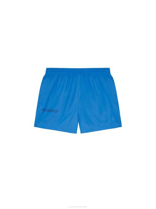 mujer shorts de nailon reciclado Pangaia azul cerúleo ropa TDTH240