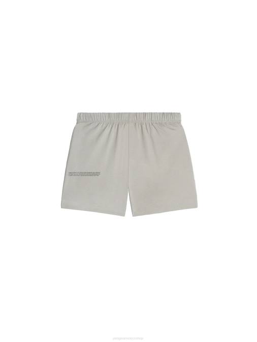 mujer shorts de pijama de algodón orgánico con fibra c Pangaia piedra ropa TDTH434
