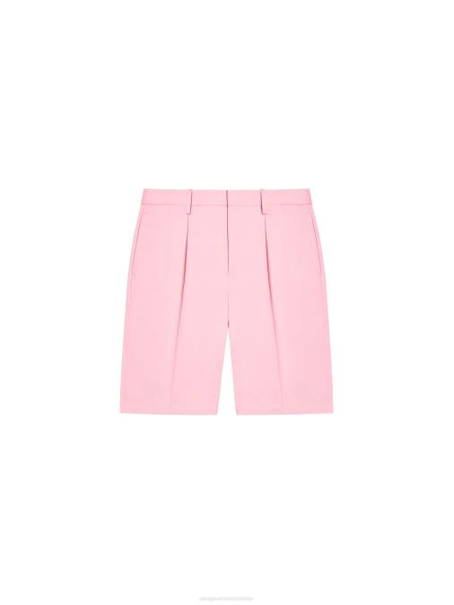 mujer shorts de vestir de algodón orgánico Pangaia rosa sakura ropa TDTH234