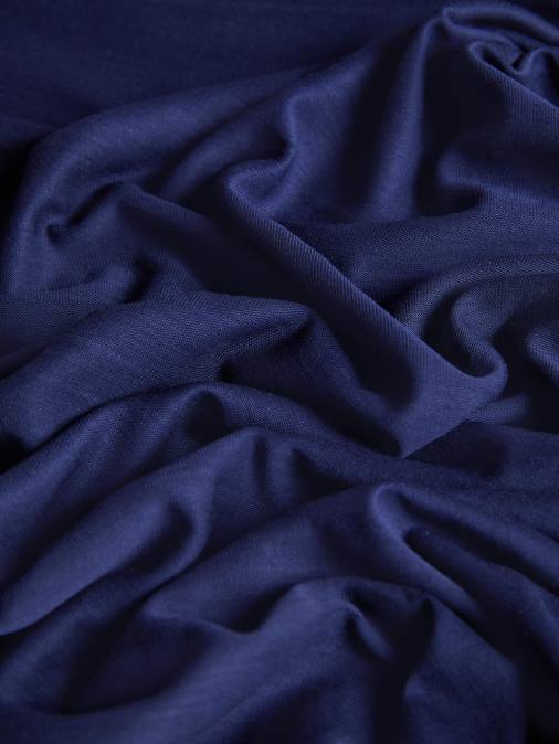 mujer c - camiseta de manga larga fibra pura Pangaia Azul marino ropa TDTH197