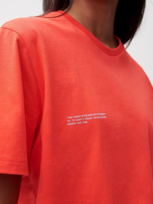 mujer camiseta 365 Pangaia fruta del dragón rojo ropa TDTH158