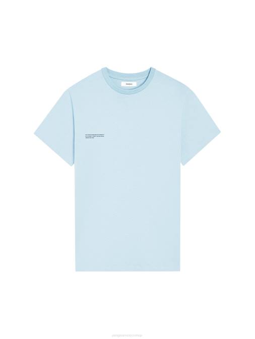 mujer camiseta algodón orgánico menta Pangaia bebe azul ropa TDTH153