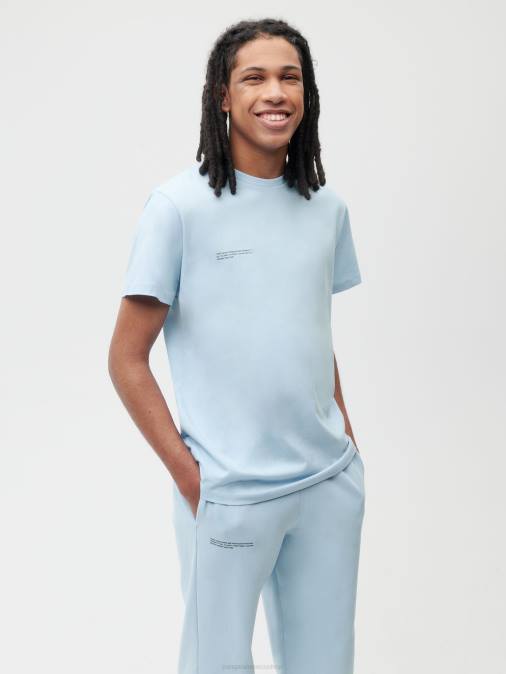 mujer camiseta algodón orgánico menta Pangaia bebe azul ropa TDTH153