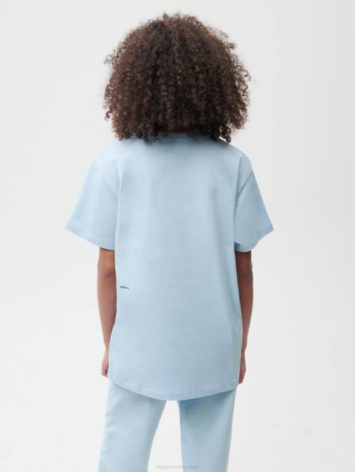 mujer camiseta algodón orgánico menta Pangaia bebe azul ropa TDTH153