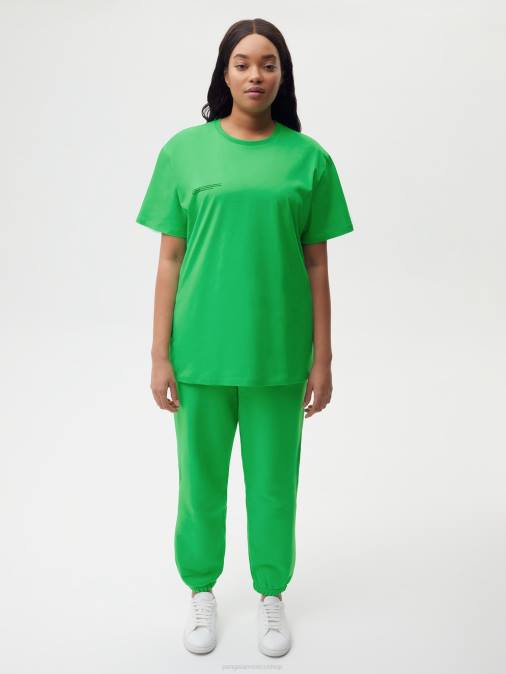 mujer camiseta algodón orgánico menta core Pangaia Jade verde ropa TDTH132