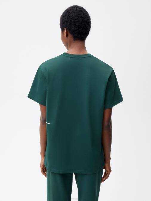 mujer camiseta algodón orgánico menta core Pangaia follaje verde ropa TDTH169