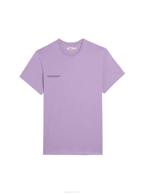 mujer camiseta algodón orgánico menta core Pangaia orquídea púrpura ropa TDTH168