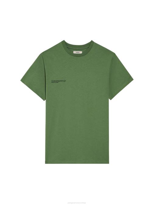 mujer camiseta - amplificador de avellana Pangaia tallo verde ropa TDTH152