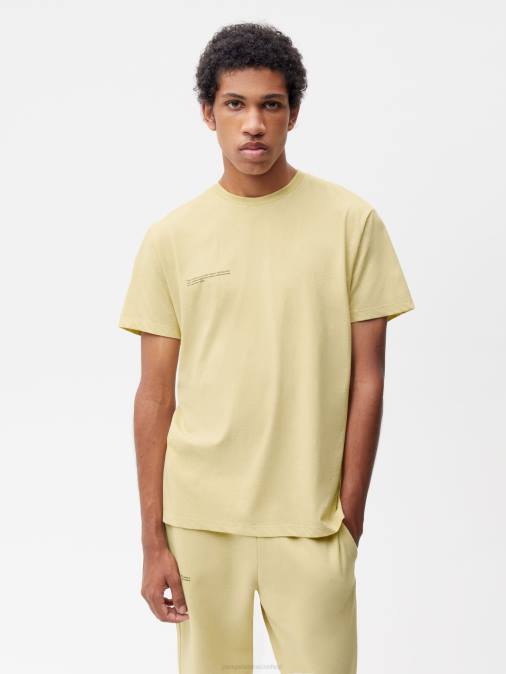 mujer camiseta con tinte alimentario Pangaia verde matcha ropa TDTH195