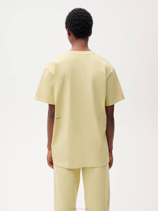 mujer camiseta con tinte alimentario Pangaia verde matcha ropa TDTH195