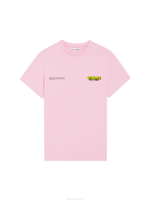 mujer camiseta x roberto lugo Pangaia hongo rosa ropa TDTH170
