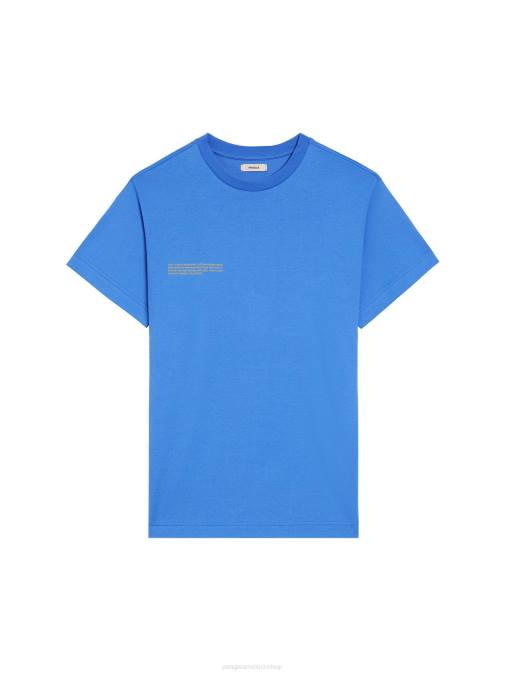 mujer en conversión camiseta algodón 365 Pangaia agua Azul ropa TDTH122