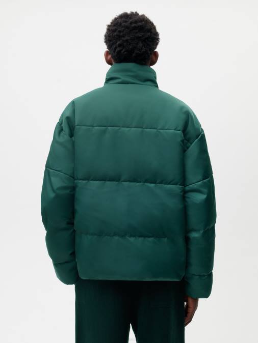 mujer chaqueta bomber flwrdwn Pangaia follaje verde ropa TDTH465