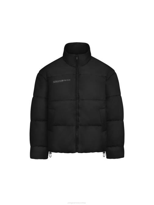 mujer chaqueta bomber flwrdwn Pangaia negro ropa TDTH467