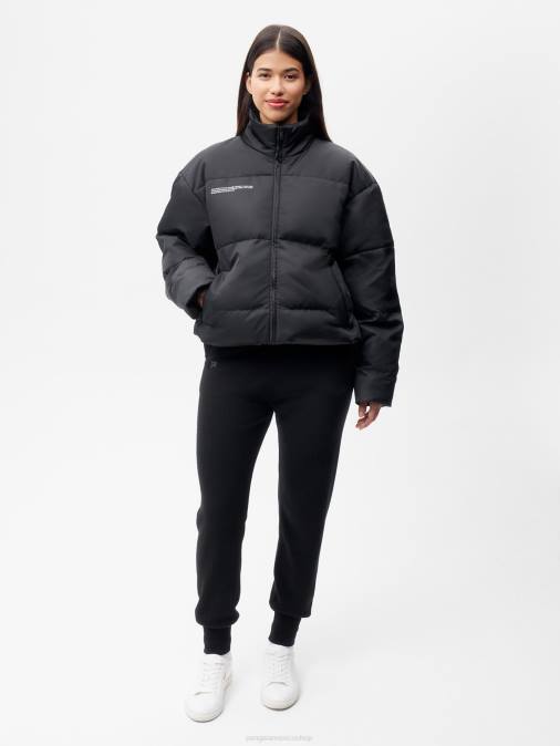 mujer chaqueta bomber flwrdwn Pangaia negro ropa TDTH467