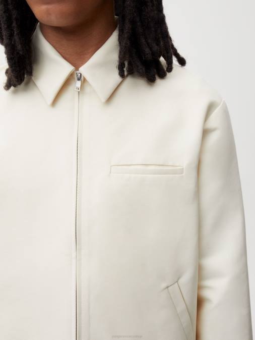 mujer chaqueta harrington de algodón orgánico Pangaia flor de saúco ropa TDTH479