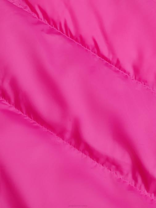 mujer chaqueta reversible flwrdwn Pangaia morado ciruela/rosa dedalera ropa TDTH446