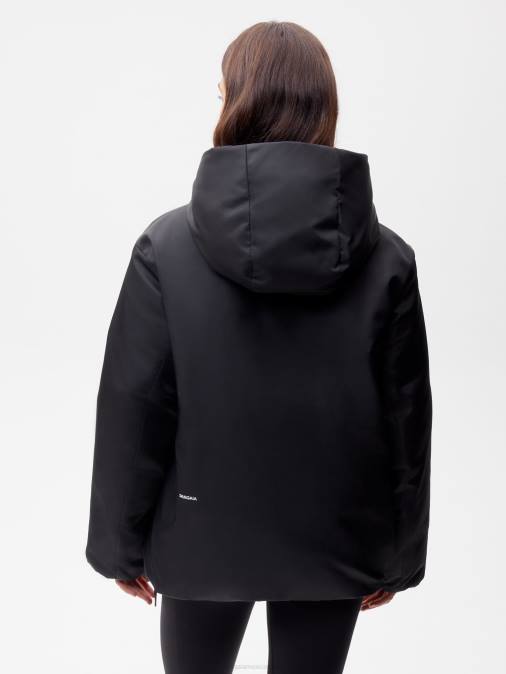 mujer chaqueta reversible flwrdwn Pangaia negro ropa TDTH462