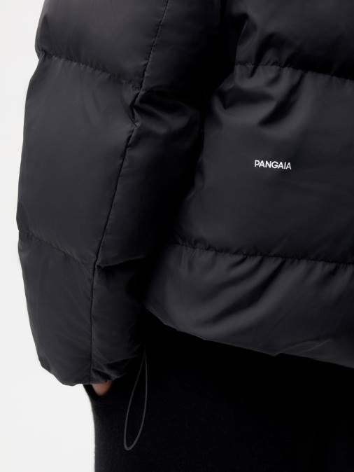 mujer chaqueta reversible flwrdwn Pangaia negro ropa TDTH462