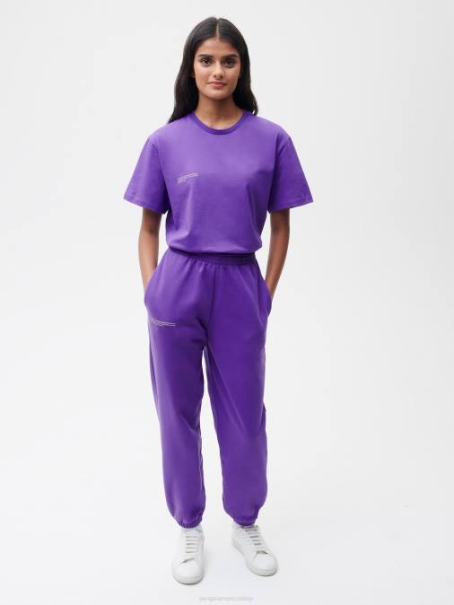 mujer 365 pantalones de chándal Pangaia flor de la pasión púrpura ropa TDTH314