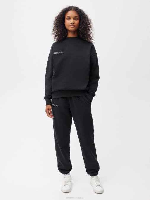 mujer 365 pantalones de chándal Pangaia negro ropa TDTH290