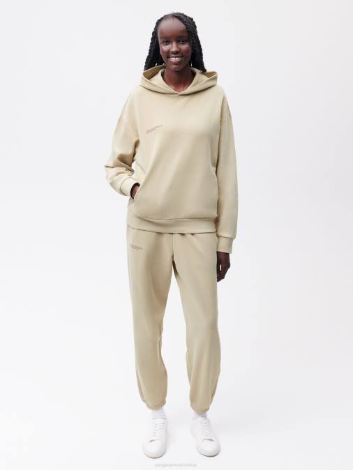 mujer Pantalones de chándal 365 - amplificador avellana Pangaia maitake beige ropa TDTH335