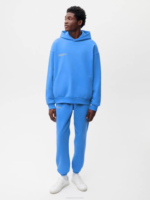 mujer in conversion pantalones de chándal de algodón Pangaia agua Azul ropa TDTH313