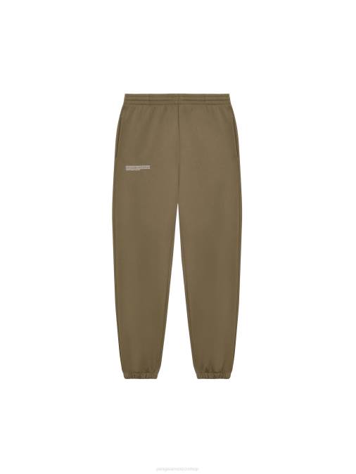 mujer in conversion pantalones de chándal de algodón Pangaia marrón carbón ropa TDTH350
