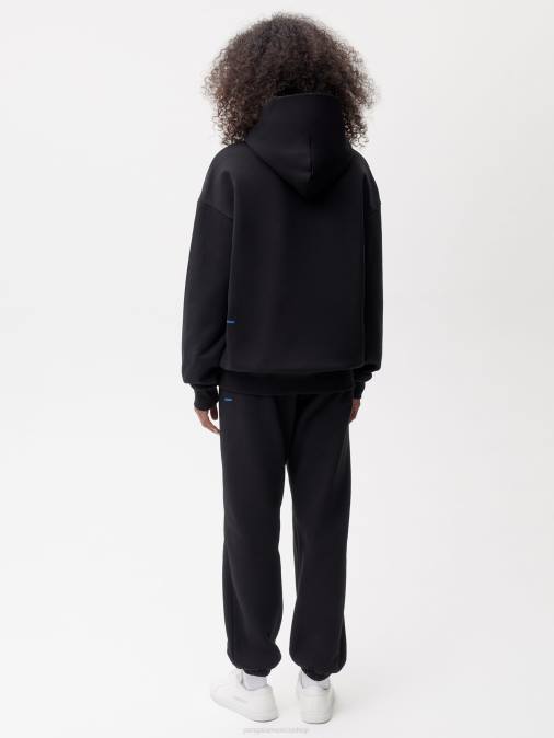 mujer in conversion pantalones de chándal de algodón Pangaia negro ropa TDTH331