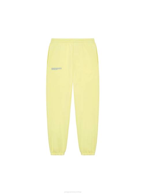 mujer in conversion pantalones de chándal de algodón Pangaia rayo de sol amarillo ropa TDTH357