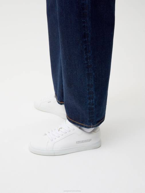 mujer jeans de tiro alto con ortiga Pangaia enjuagar lavar ropa TDTH383